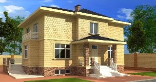 Строительство дома из пеноблока под ключ Саратов цены от 12246 руб.