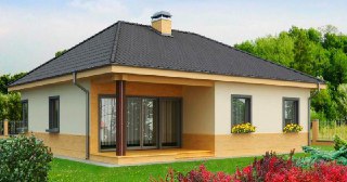 Строительство одноэтажных домов Саратов цена от 23667 руб. м2