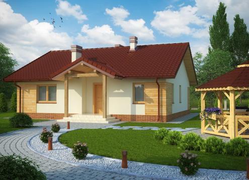 № 1038 Купить Проект дома Коскизов. Закажите готовый проект № 1038 в Саратове, цена 38844 руб.