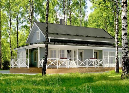 № 1139 Купить Проект дома Селджа . Закажите готовый проект № 1139 в Саратове, цена 20160 руб.