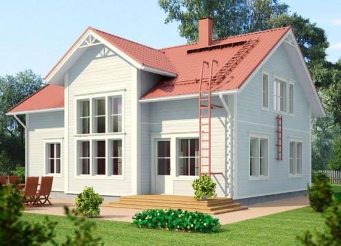 № 1212 Купить Проект дома Ностальгия 156. Закажите готовый проект № 1212 в Саратове, цена 56160 руб.