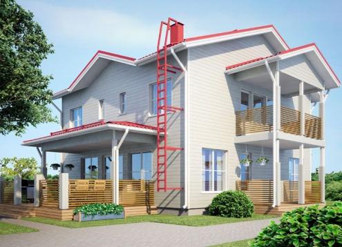 № 1239 Купить Проект дома Ратихера 173 Б. Закажите готовый проект № 1239 в Саратове, цена 62280 руб.