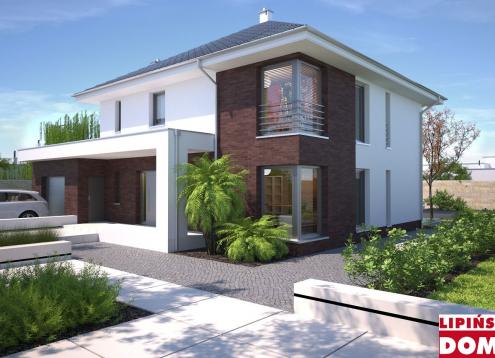 № 1267 Купить Проект дома Каррара 2. Закажите готовый проект № 1267 в Саратове, цена 54360 руб.