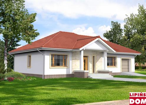 № 1320 Купить Проект дома Люсия 2. Закажите готовый проект № 1320 в Саратове, цена 33944 руб.