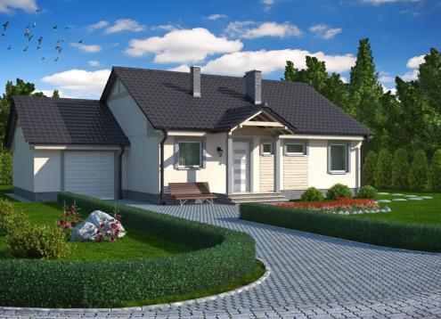 № 1565 Купить Проект дома Словикза. Закажите готовый проект № 1565 в Саратове, цена 40860 руб.