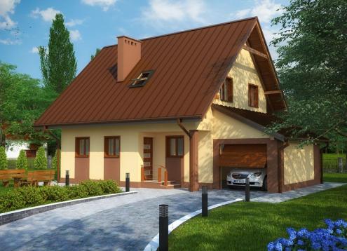 № 1601 Купить Проект дома Команше. Закажите готовый проект № 1601 в Саратове, цена 32796 руб.