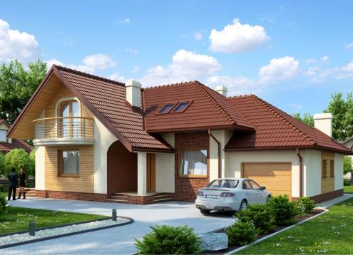№ 1609 Купить Проект дома Салватов. Закажите готовый проект № 1609 в Саратове, цена 50796 руб.