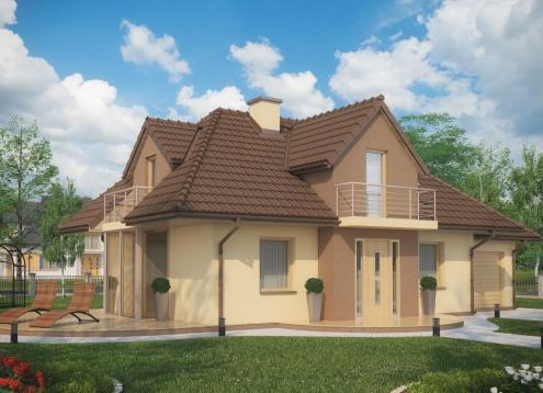 № 1622 Купить Проект дома Синезин. Закажите готовый проект № 1622 в Саратове, цена 40788 руб.