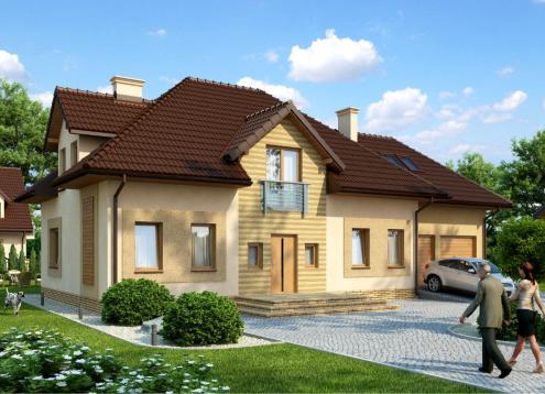 № 1627 Купить Проект дома Астра. Закажите готовый проект № 1627 в Саратове, цена 60408 руб.