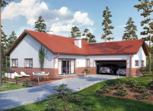 № 1631 Купить Проект дома Сосновика 2. Закажите готовый проект № 1631 в Саратове, цена 56700 руб.