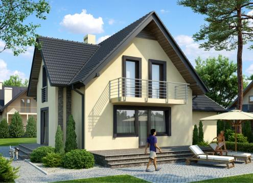 № 1643 Купить Проект дома Анютины 2. Закажите готовый проект № 1643 в Саратове, цена 39636 руб.