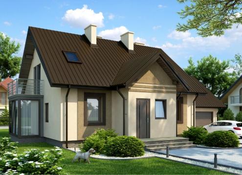 № 1644 Купить Проект дома Крокусы 2. Закажите готовый проект № 1644 в Саратове, цена 53208 руб.