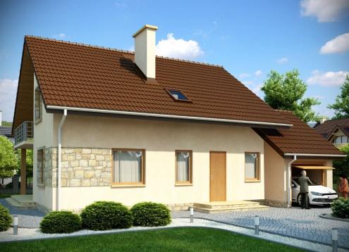 № 1656 Купить Проект дома Яновец Н. Закажите готовый проект № 1656 в Саратове, цена 43164 руб.