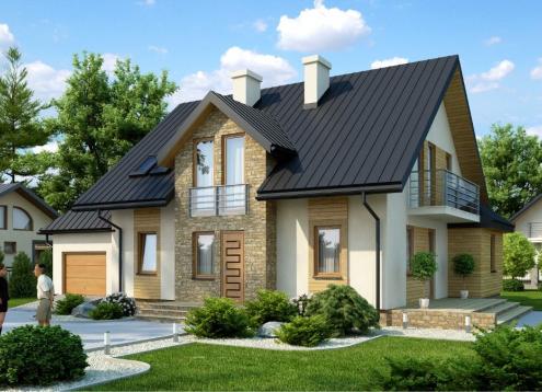 № 1657 Купить Проект дома Храброво Н. Закажите готовый проект № 1657 в Саратове, цена 52812 руб.