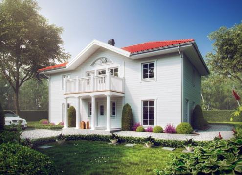 № 1687 Купить Проект дома Экибана. Закажите готовый проект № 1687 в Саратове, цена 70560 руб.