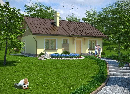 № 1847 Проект дома Поладио. Закажите готовый проект № 1847 в Саратове, цена 27788 руб.
